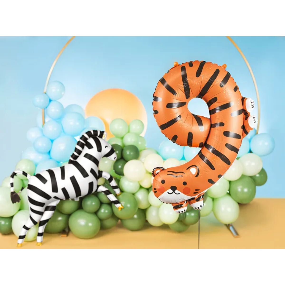 Ballon n°9 - Tigre - 80cm