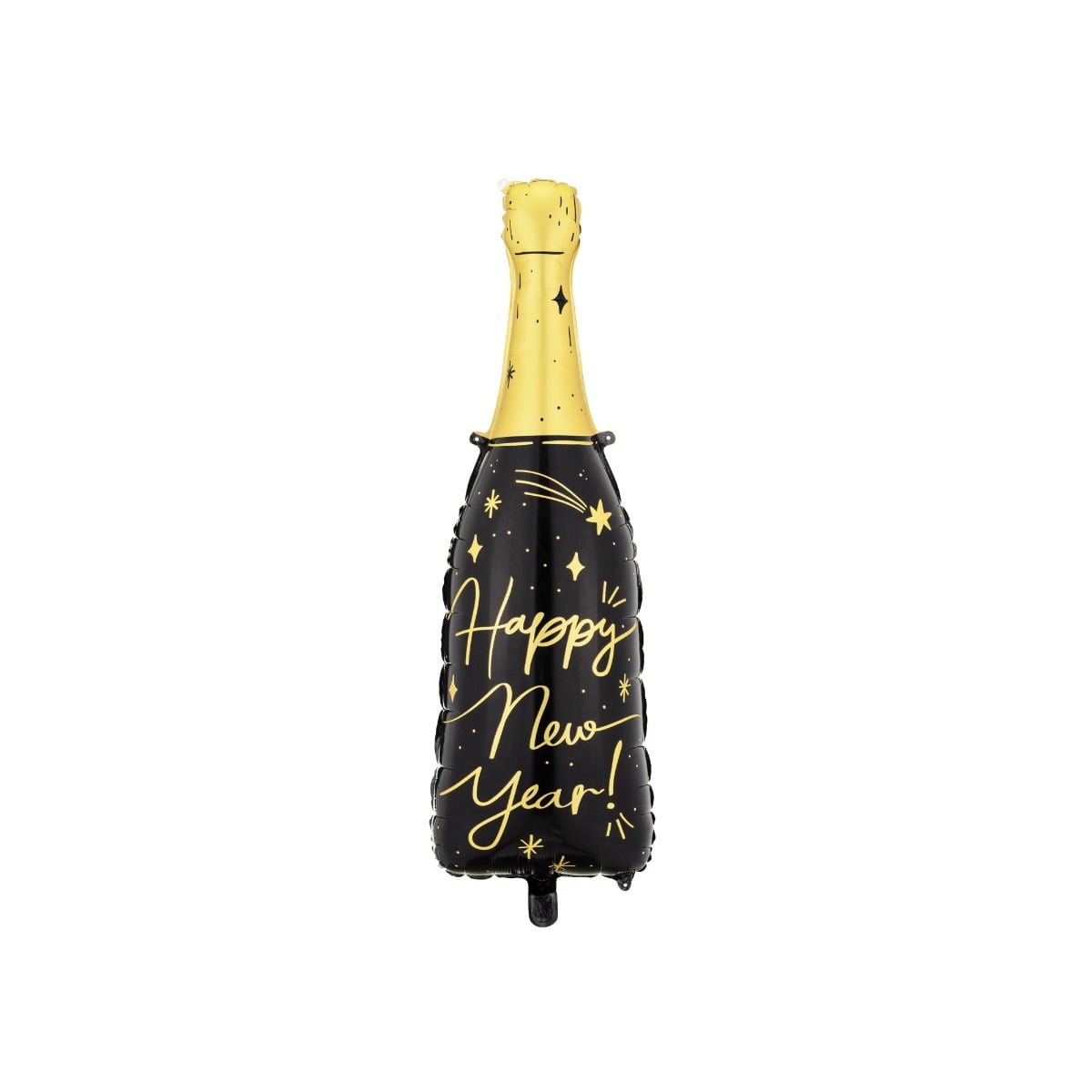 Ballon en alu - Bouteille Happy New Year