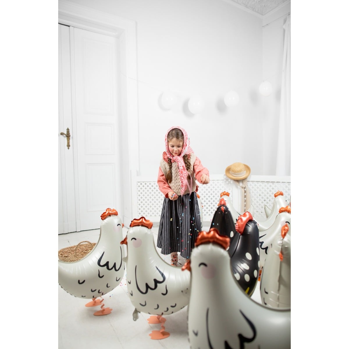 Ballon alu - Poule