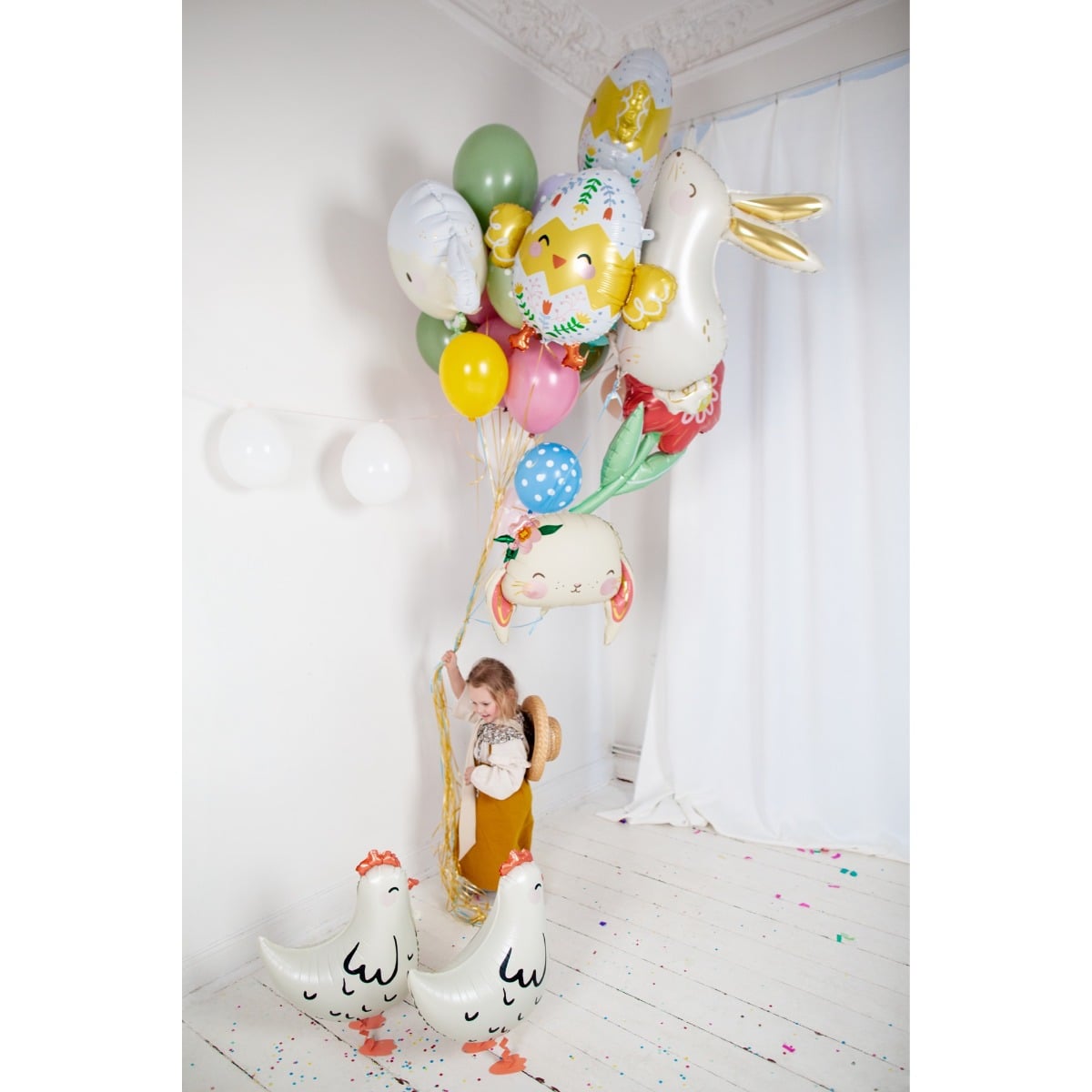 Ballon alu - Poule