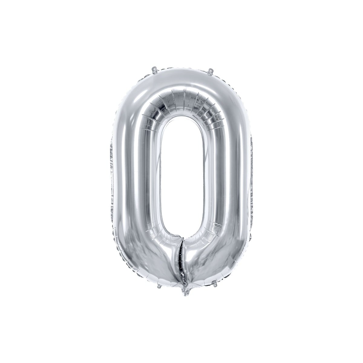 Ballon Chiffre Alu 86cm Argenté - 0