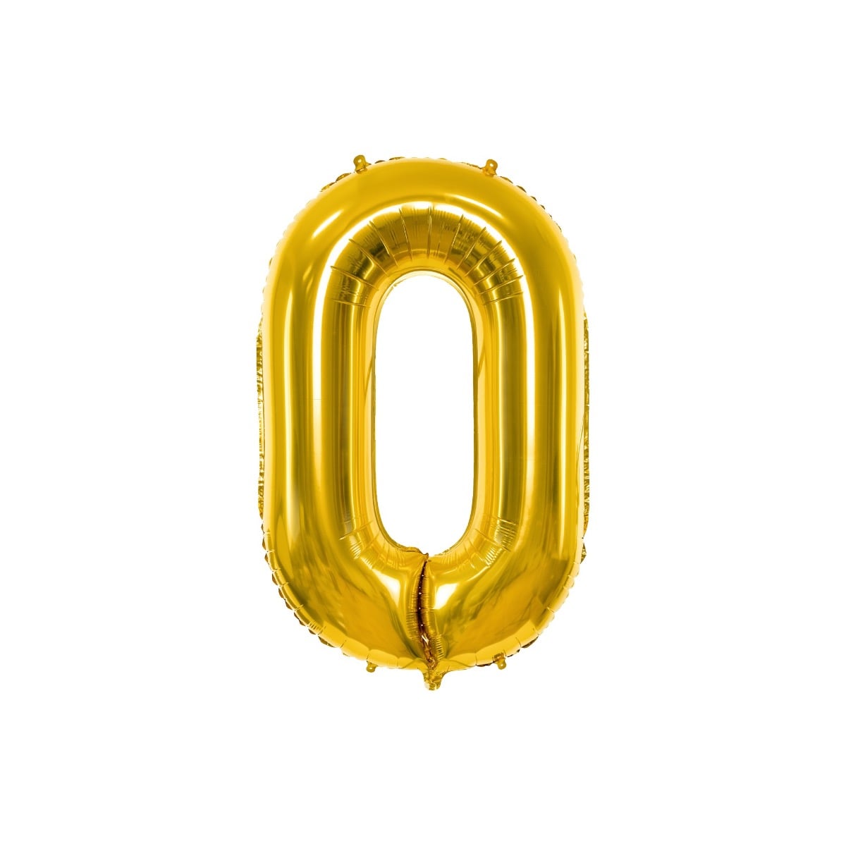 Ballon Chiffre Alu 86cm Or - 0