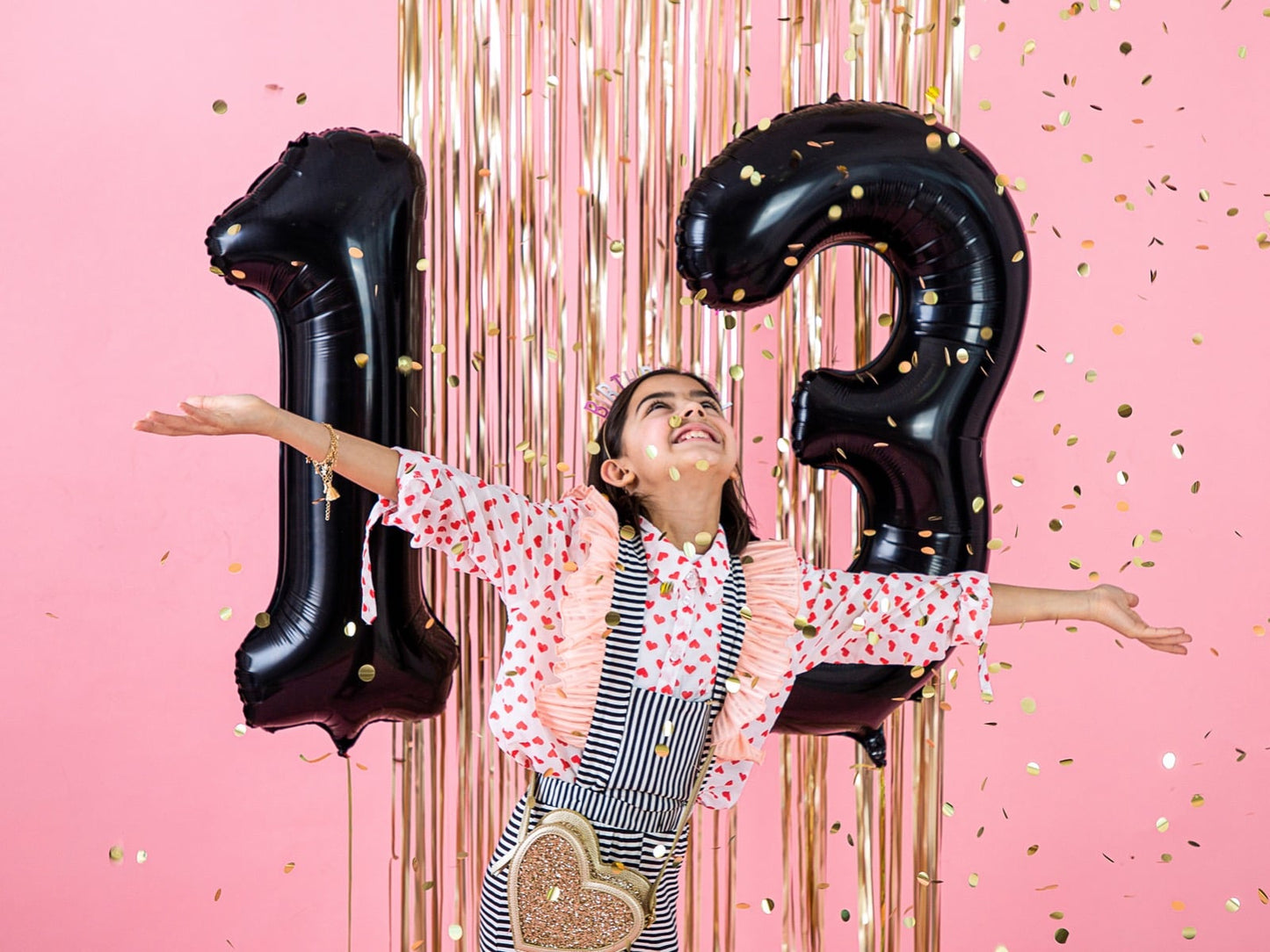 Ballon Chiffre Alu Noir
