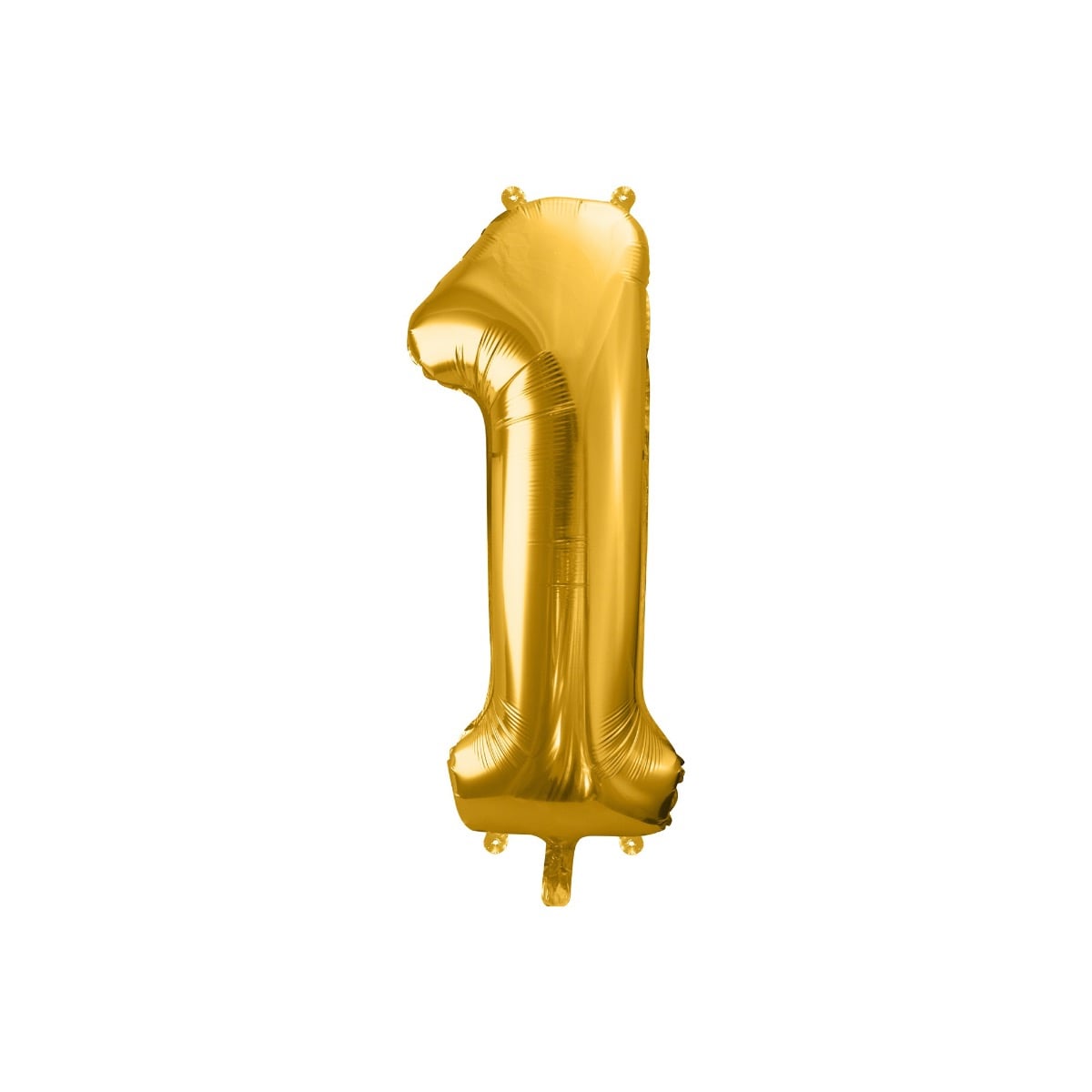 Ballon Chiffre Alu 86cm Or - 1