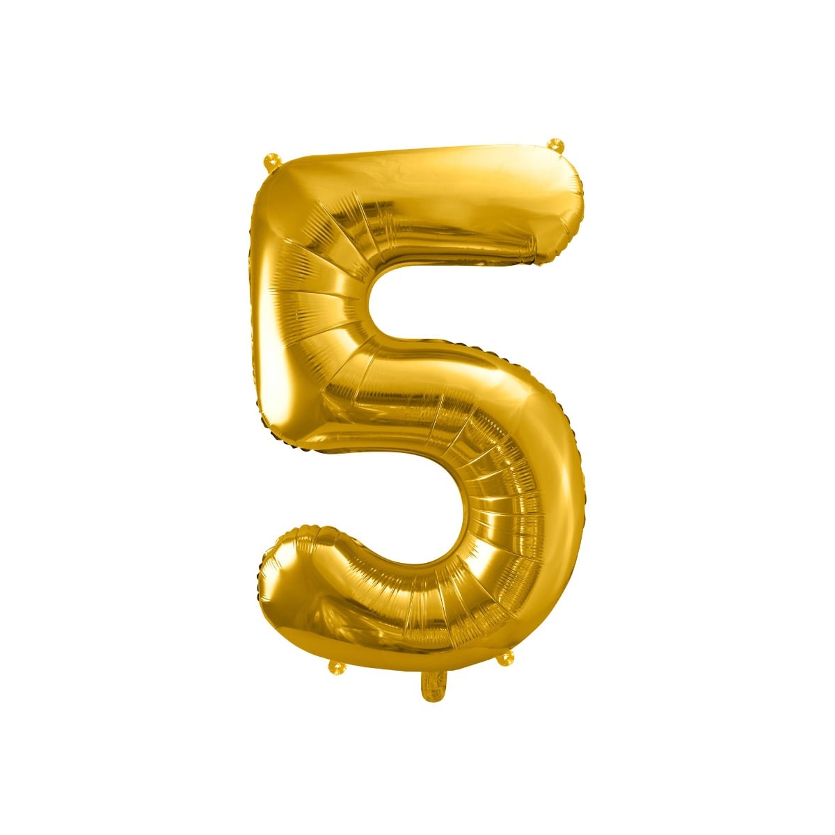 Ballon Chiffre Alu 86cm Or - 5
