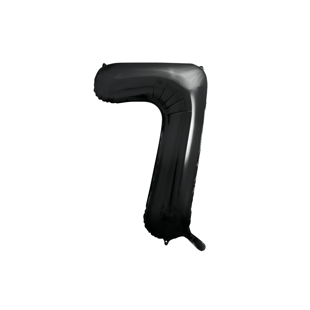 Ballon Chiffre 7 Alu Noir 86cm