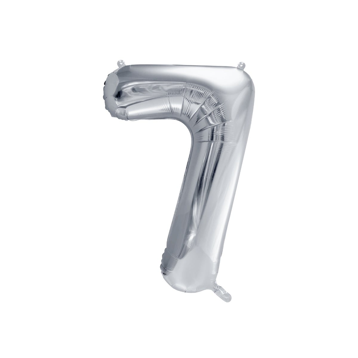 Ballon Chiffre Alu 86cm Argenté - 7