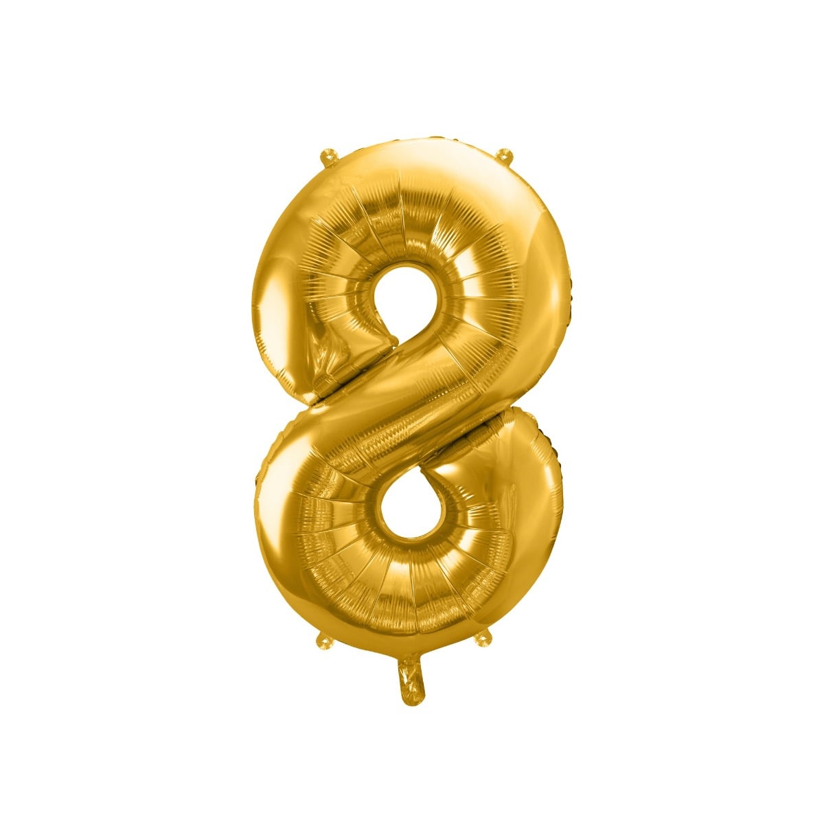 Ballon Chiffre Alu 86cm Or - 8