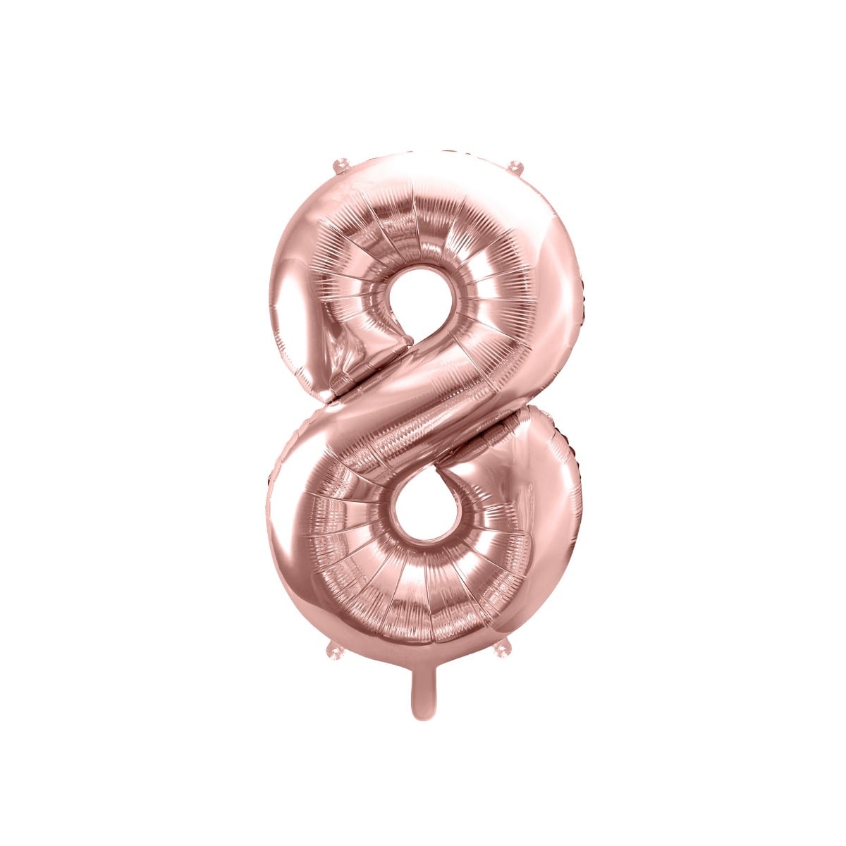 Ballon Chiffre Alu 86cm Rosegold - 8