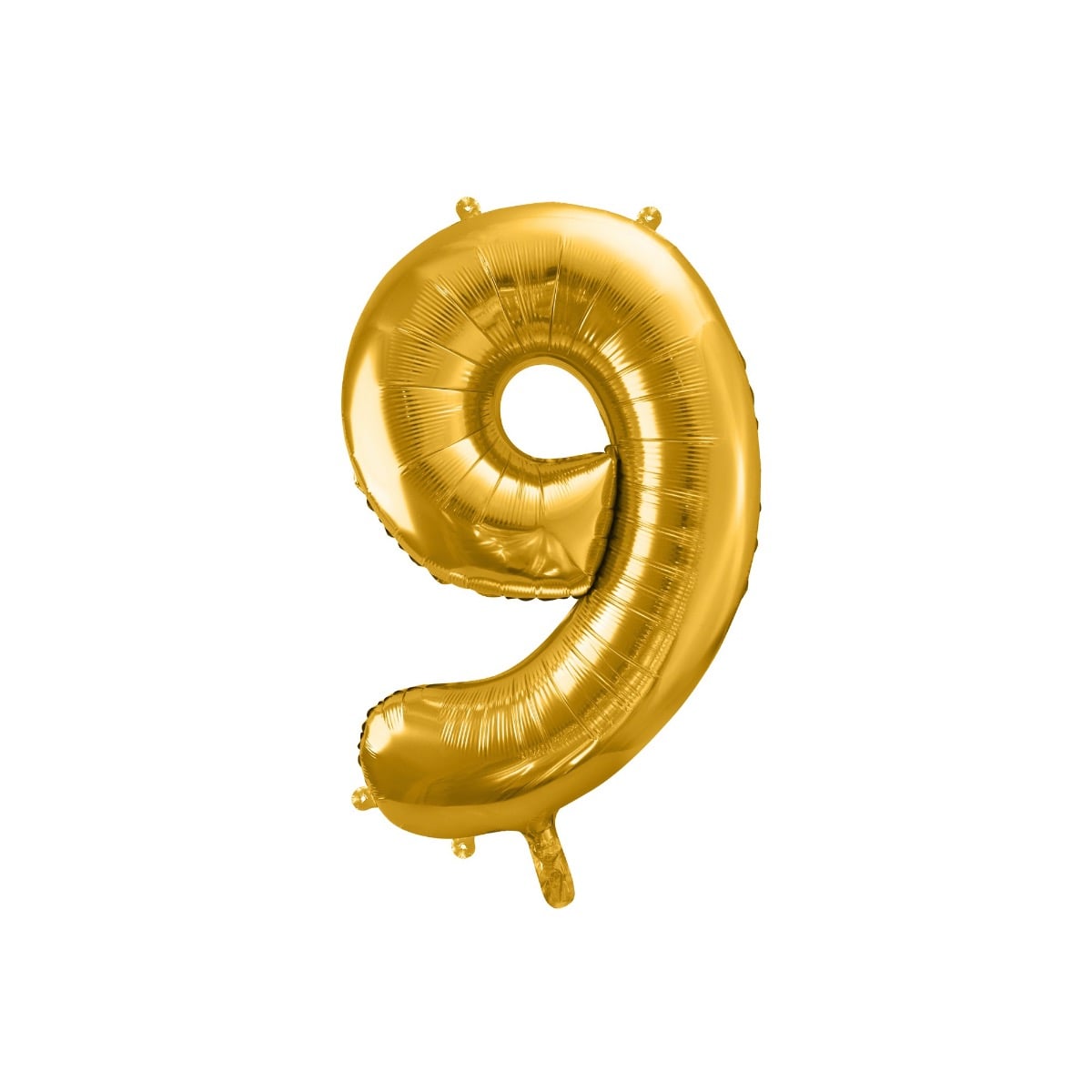 Ballon Chiffre Alu 86cm Or - 9