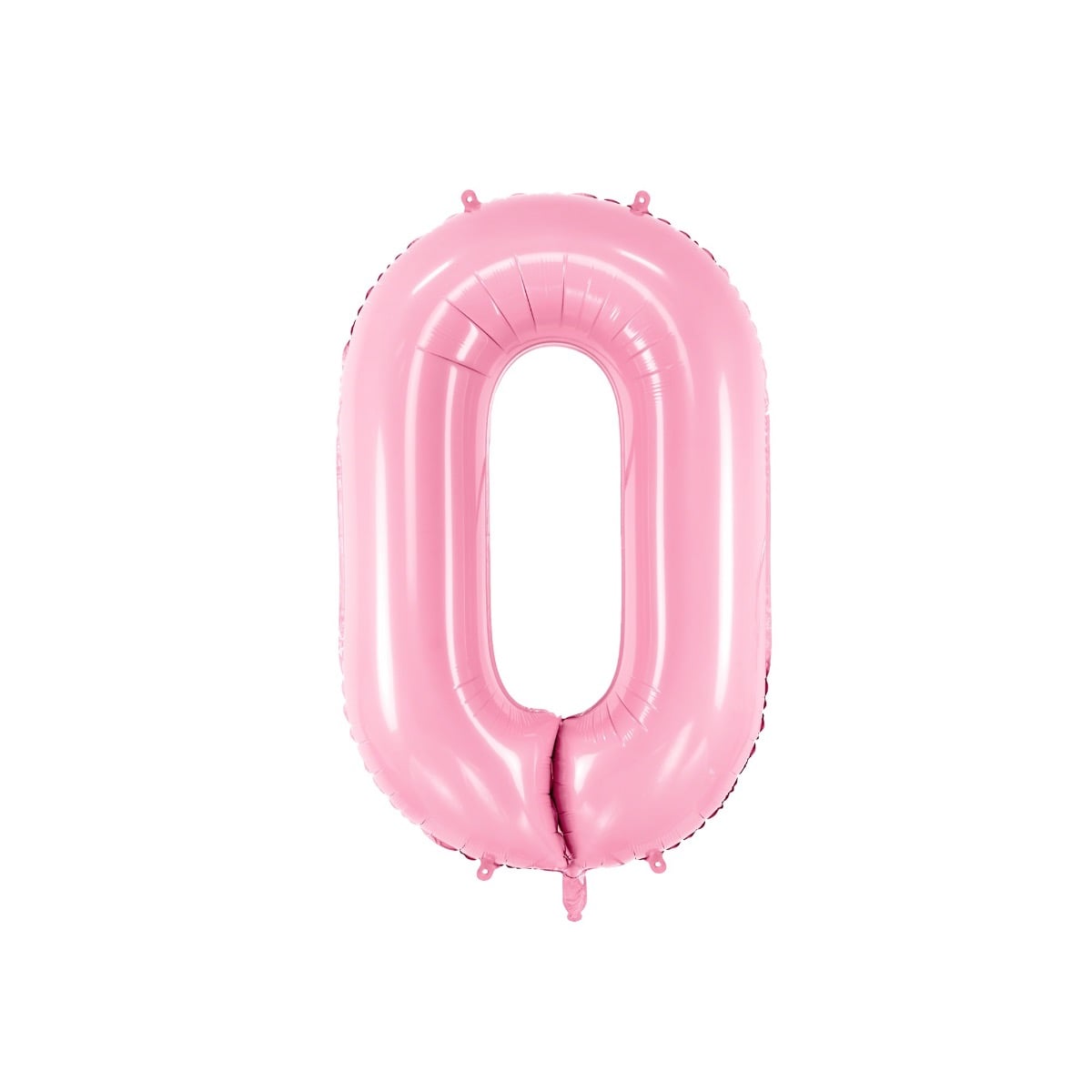 Ballon Chiffre Alu 86cm Rose - 0