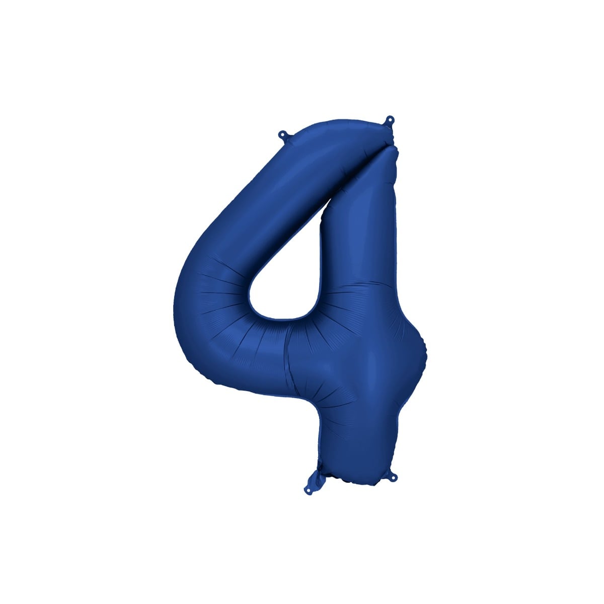 Ballon Chiffre Alu 86cm Marine
