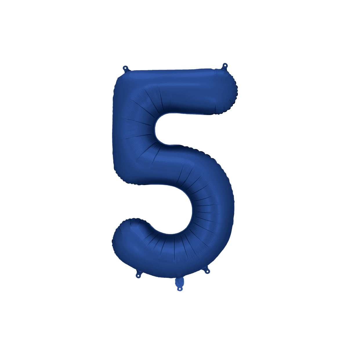 Ballon Chiffre Alu 86cm Marine