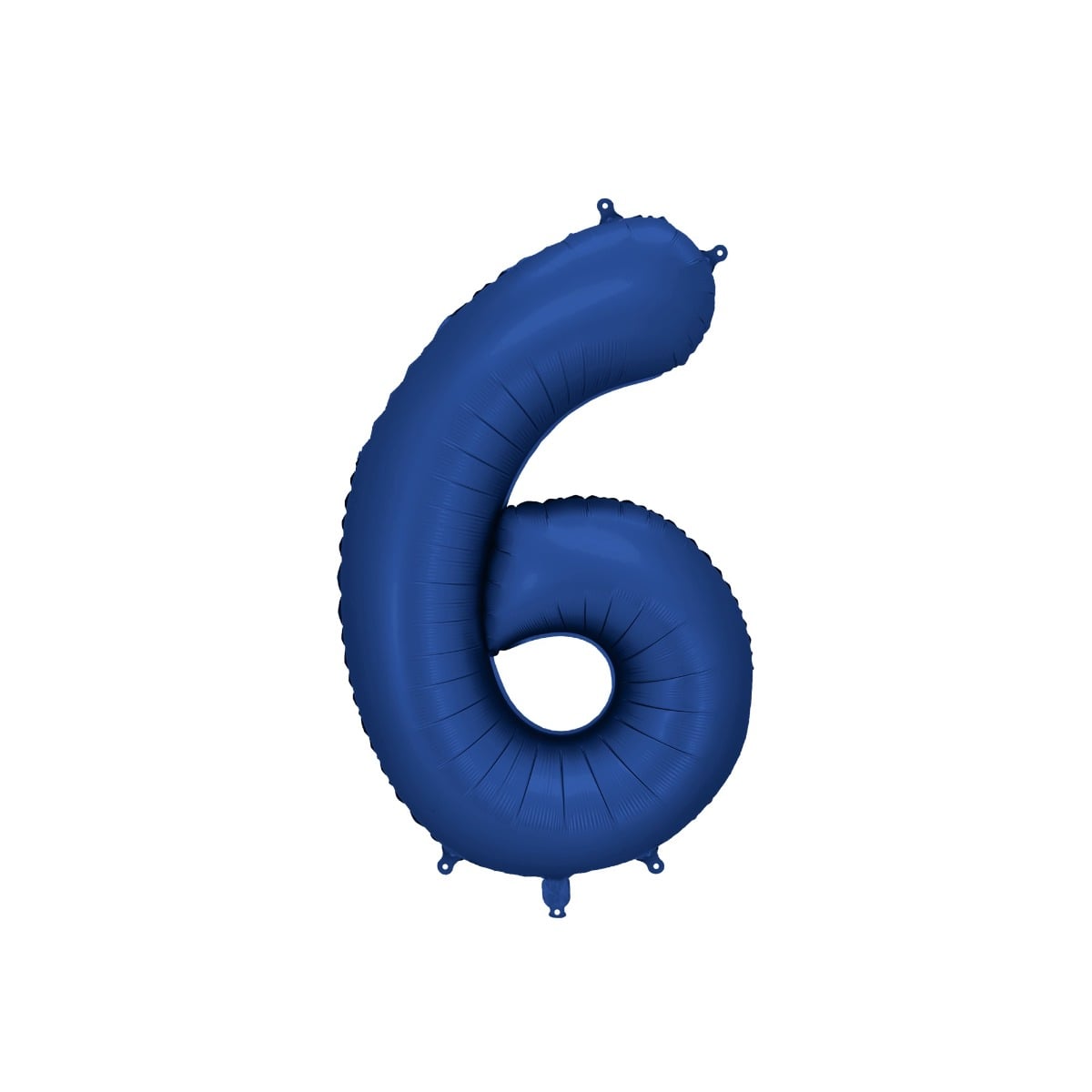 Ballon Chiffre Alu 86cm Marine