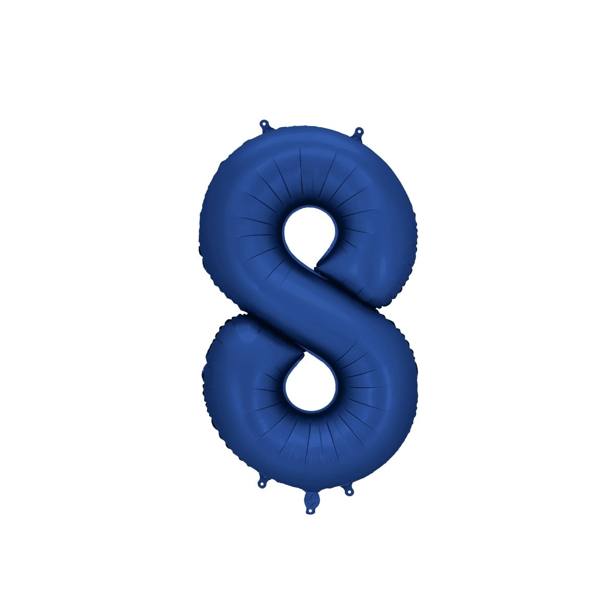 Ballon Chiffre Alu 86cm Marine - 8