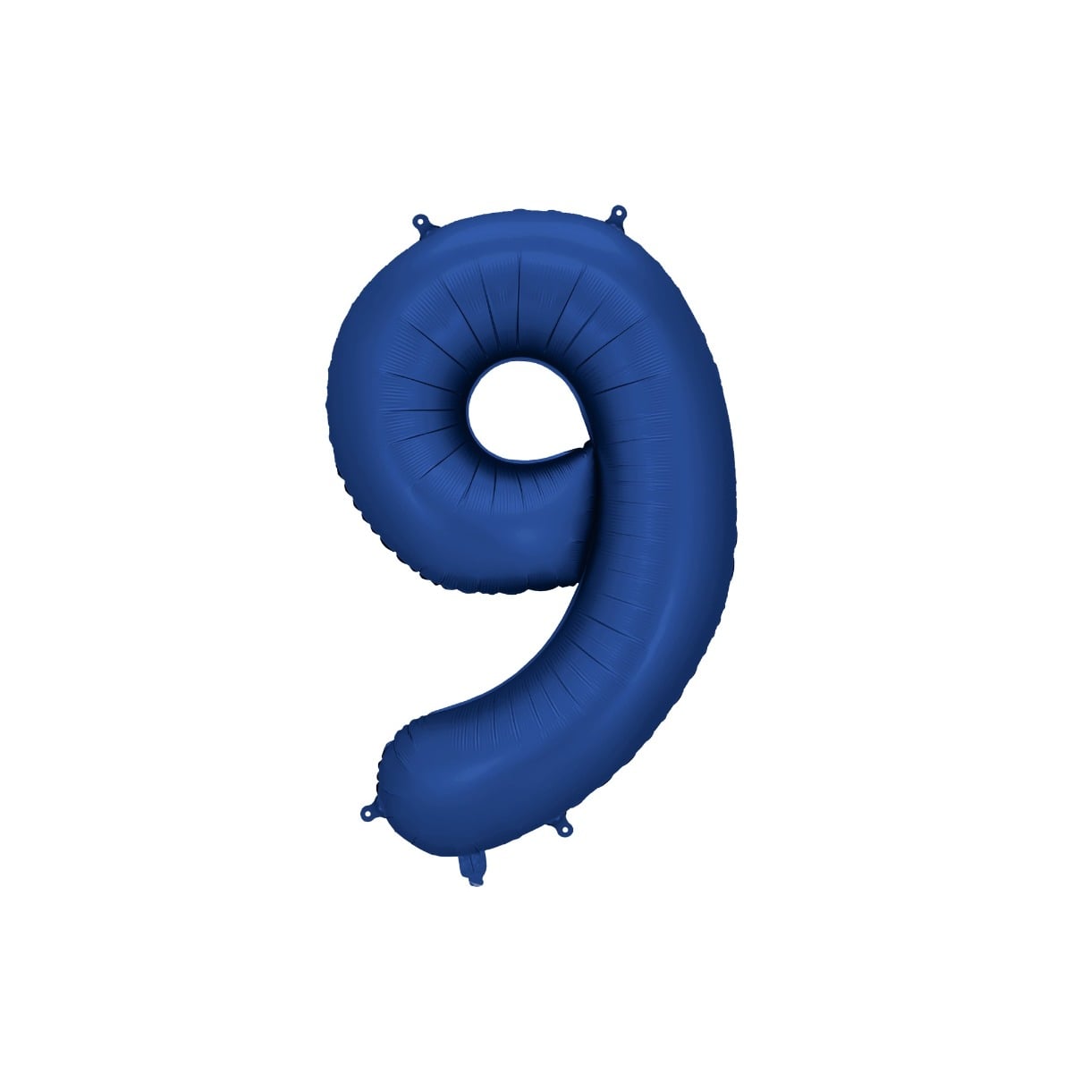 Ballon Chiffre Alu 86cm Marine