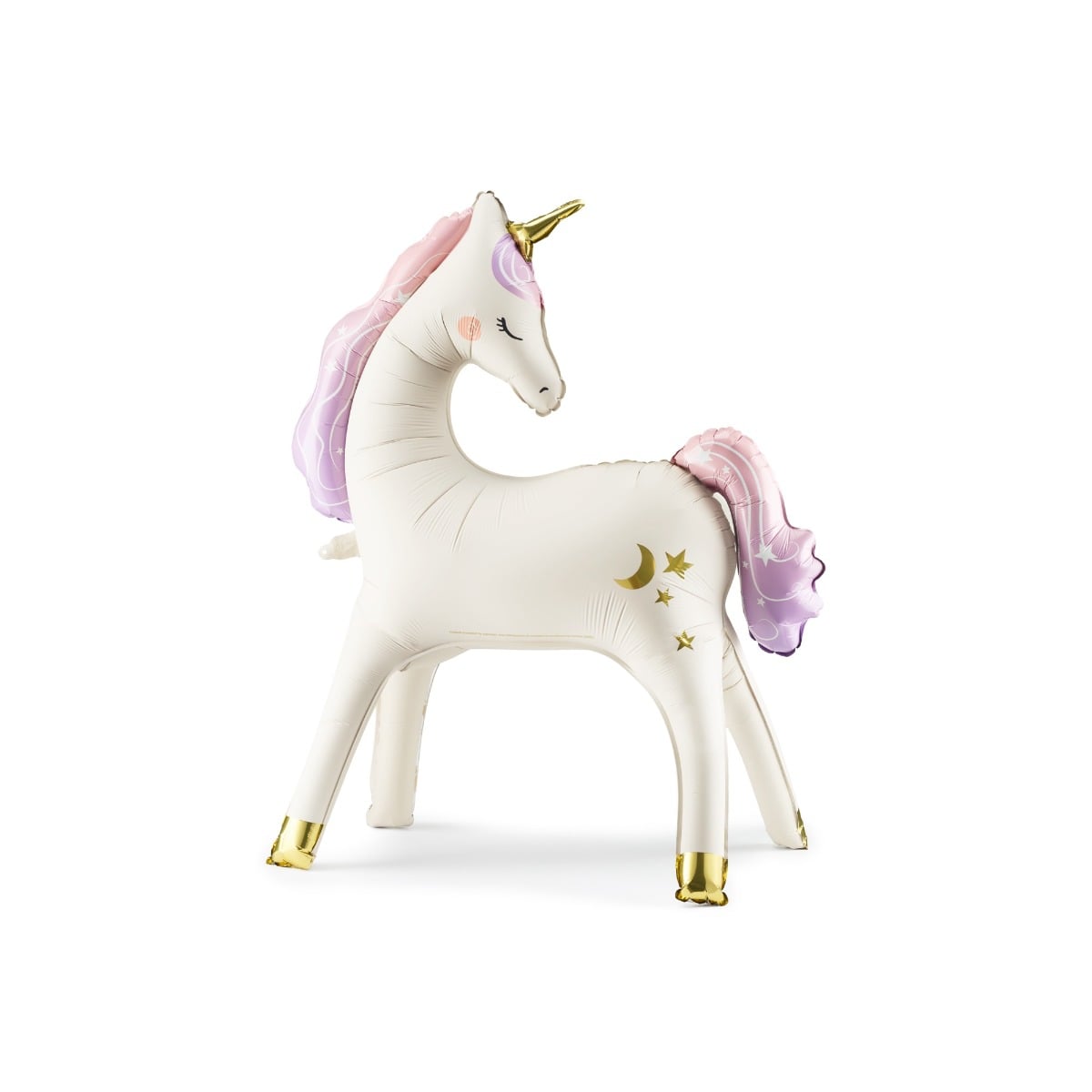 Ballon en alu autoportant - Licorne (95cm)