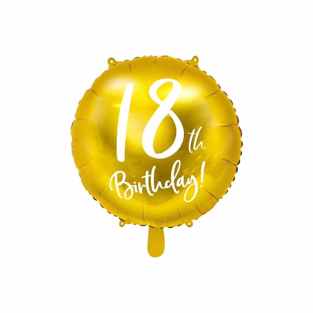 Ballon 18 Ans Or - 45cm