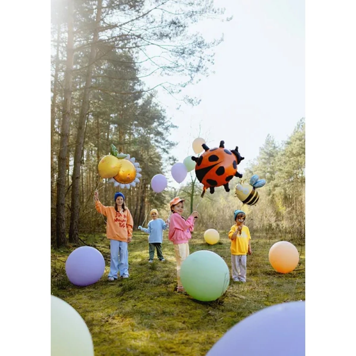 Ballon Alu - Coccinelle (66cm)