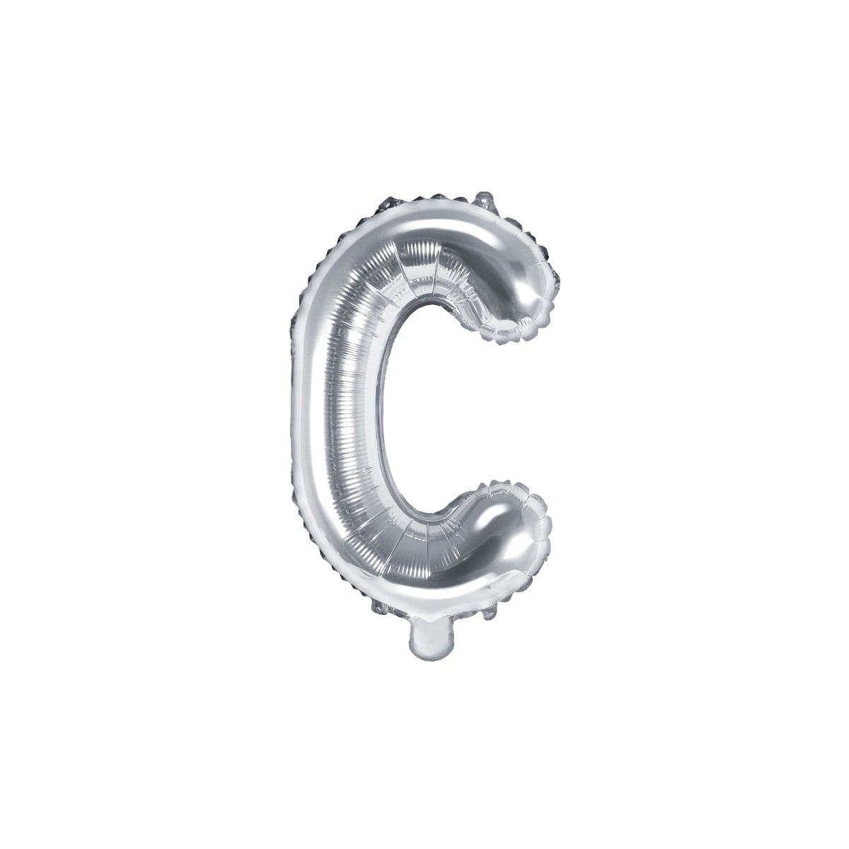 Ballon Lettre Alu 35cm Argenté - C