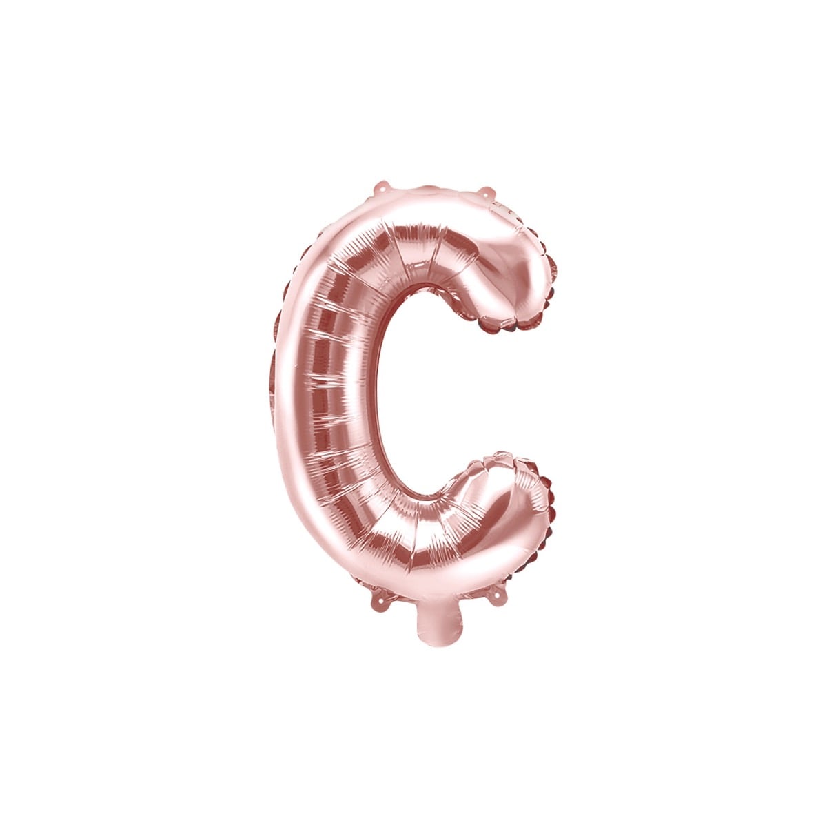 Ballon Lettre Alu 35cm Rosegold - C