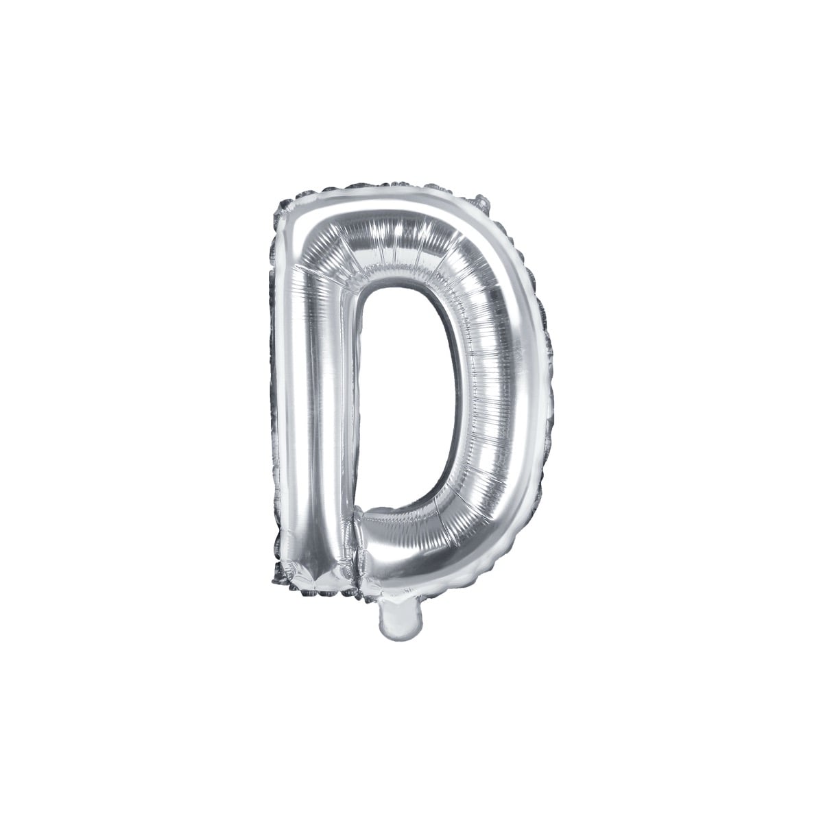 Ballon Lettre Alu 35cm Argenté - D