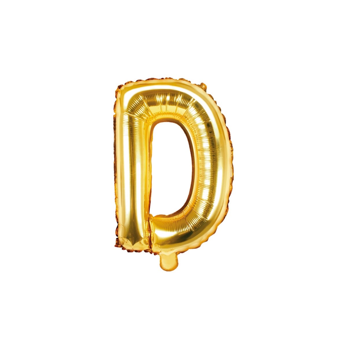 Ballon Lettre Alu 35cm Doré - D