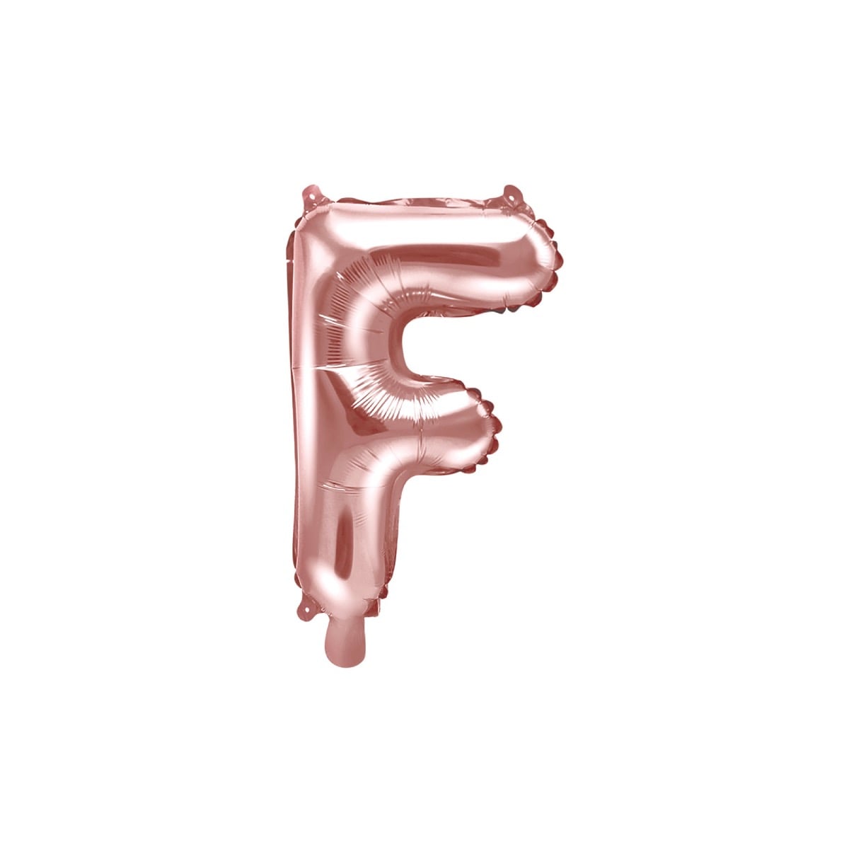 Ballon Lettre Alu 35cm Rosegold - F