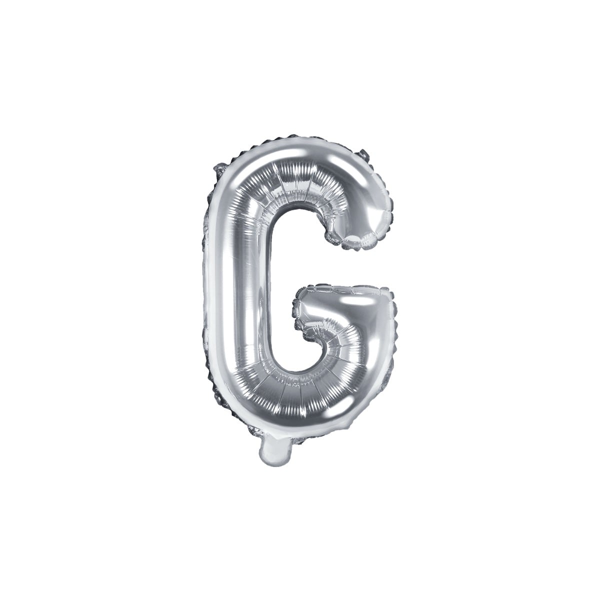 Ballon Lettre Alu 35cm Argenté - G