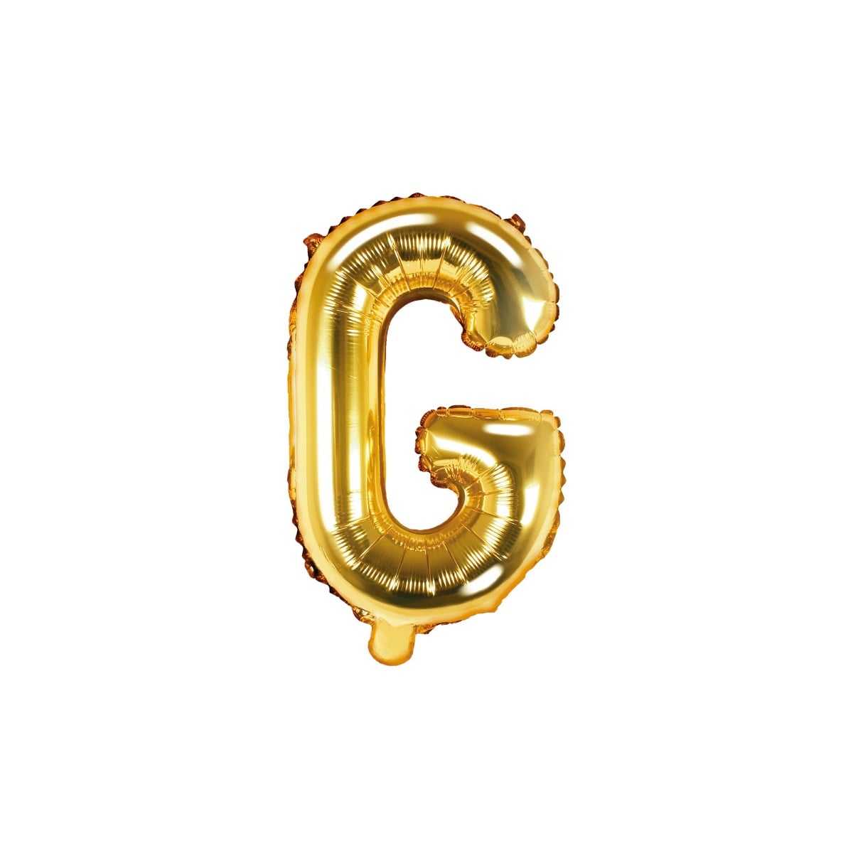 Ballon Lettre Alu 35cm Doré - G