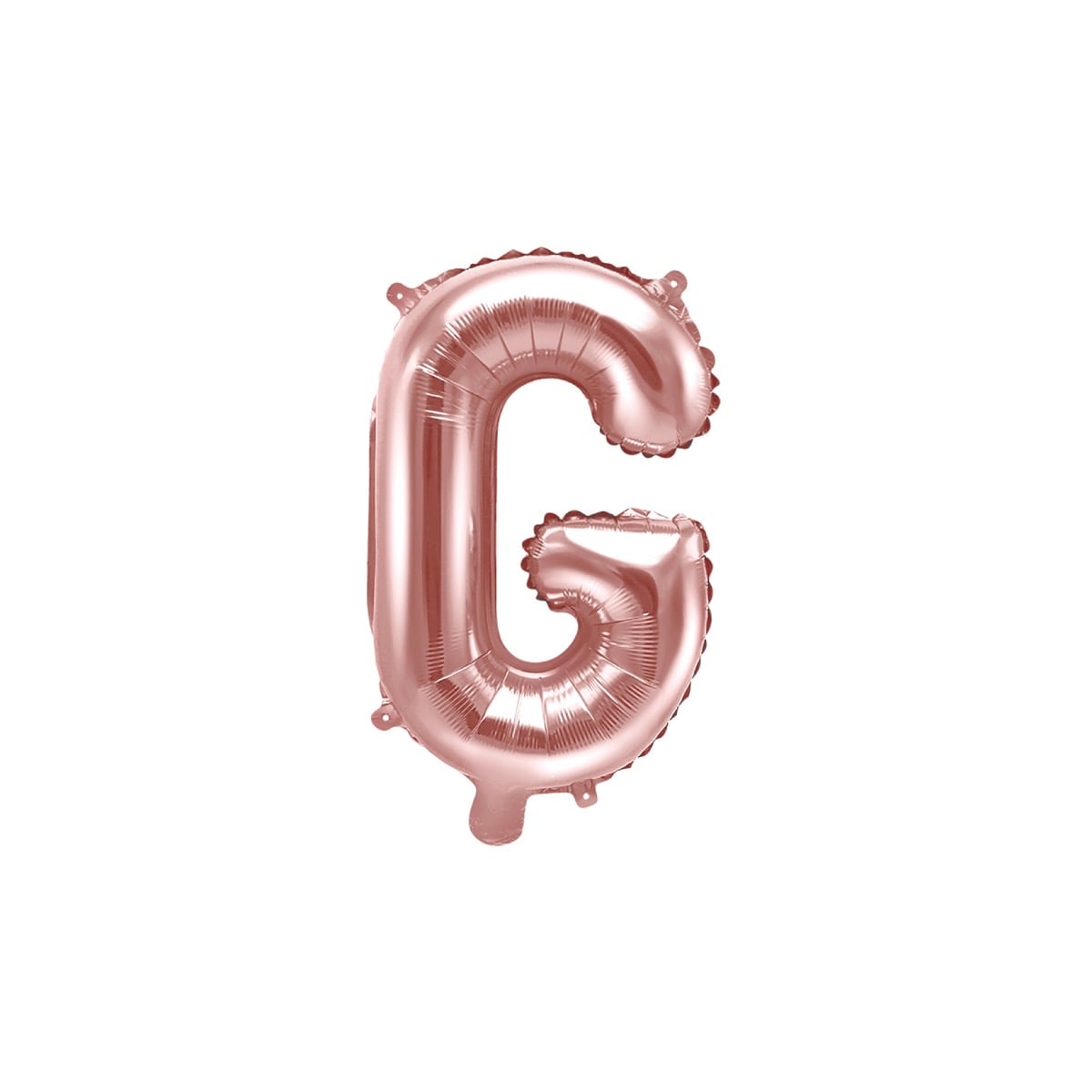 Ballon Lettre Alu 35cm Rosegold - G