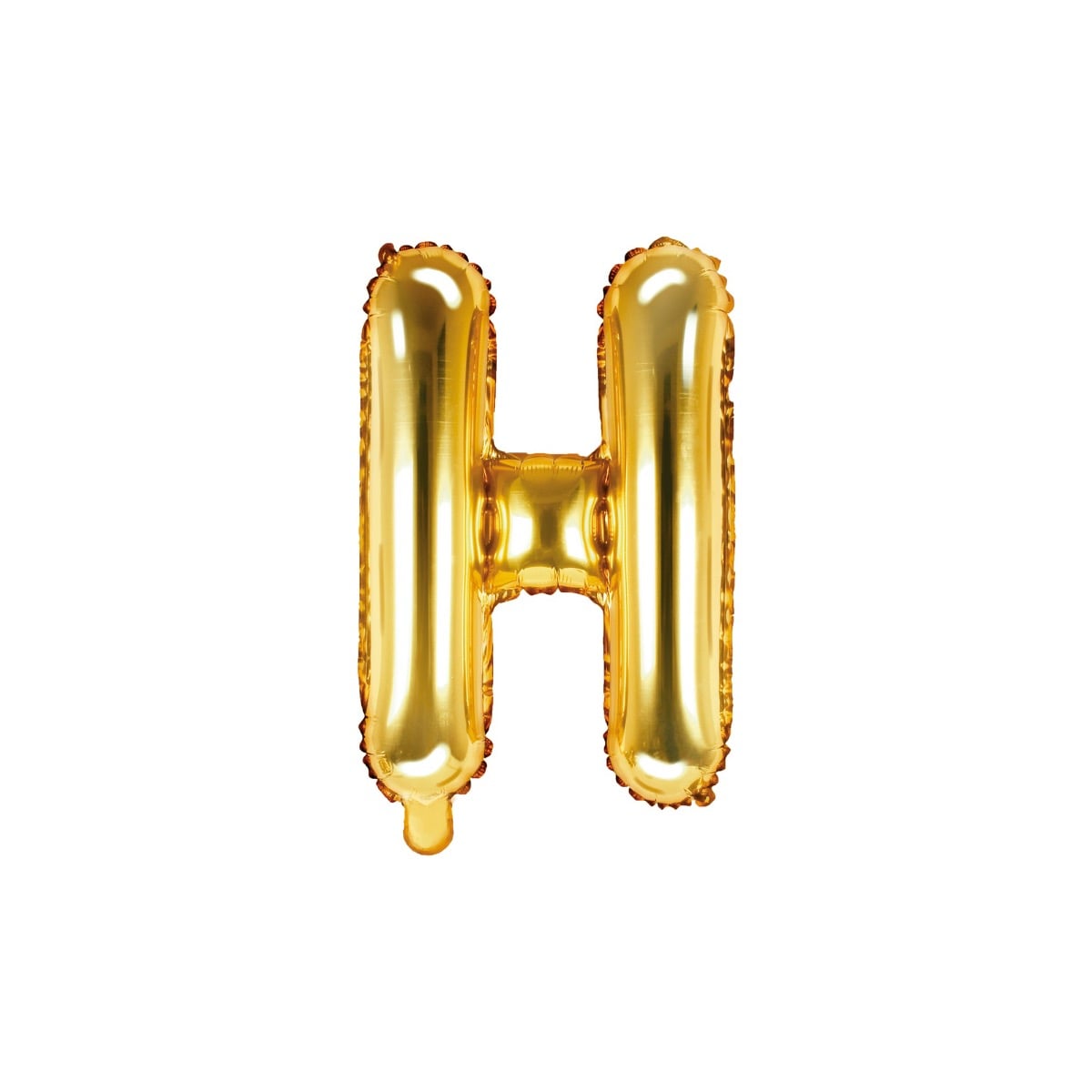 Ballon Lettre Alu 35cm Doré - H