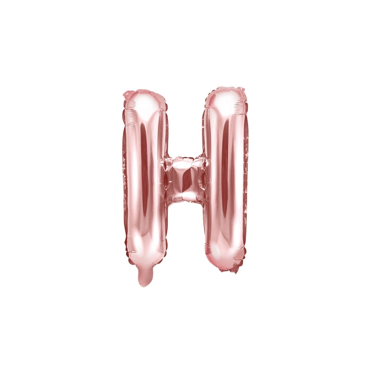 Ballon Lettre Alu 35cm Rosegold - H