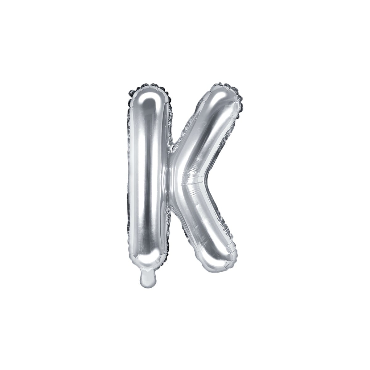 Ballon Lettre Alu 35cm Argenté - K