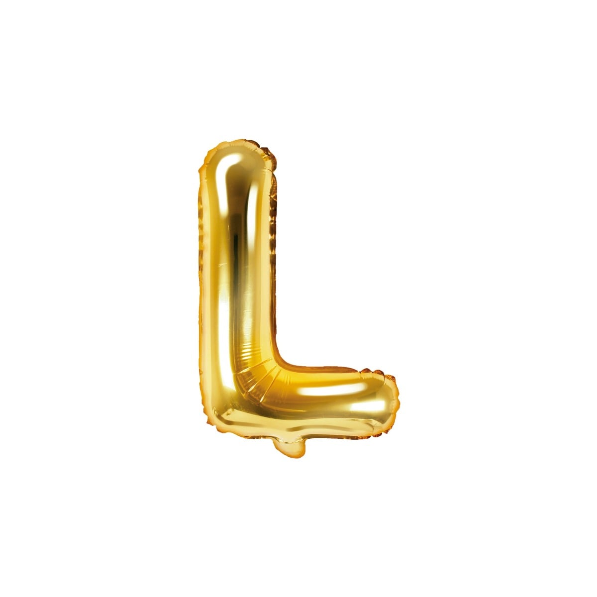 Ballon Lettre Alu 35cm Or - L