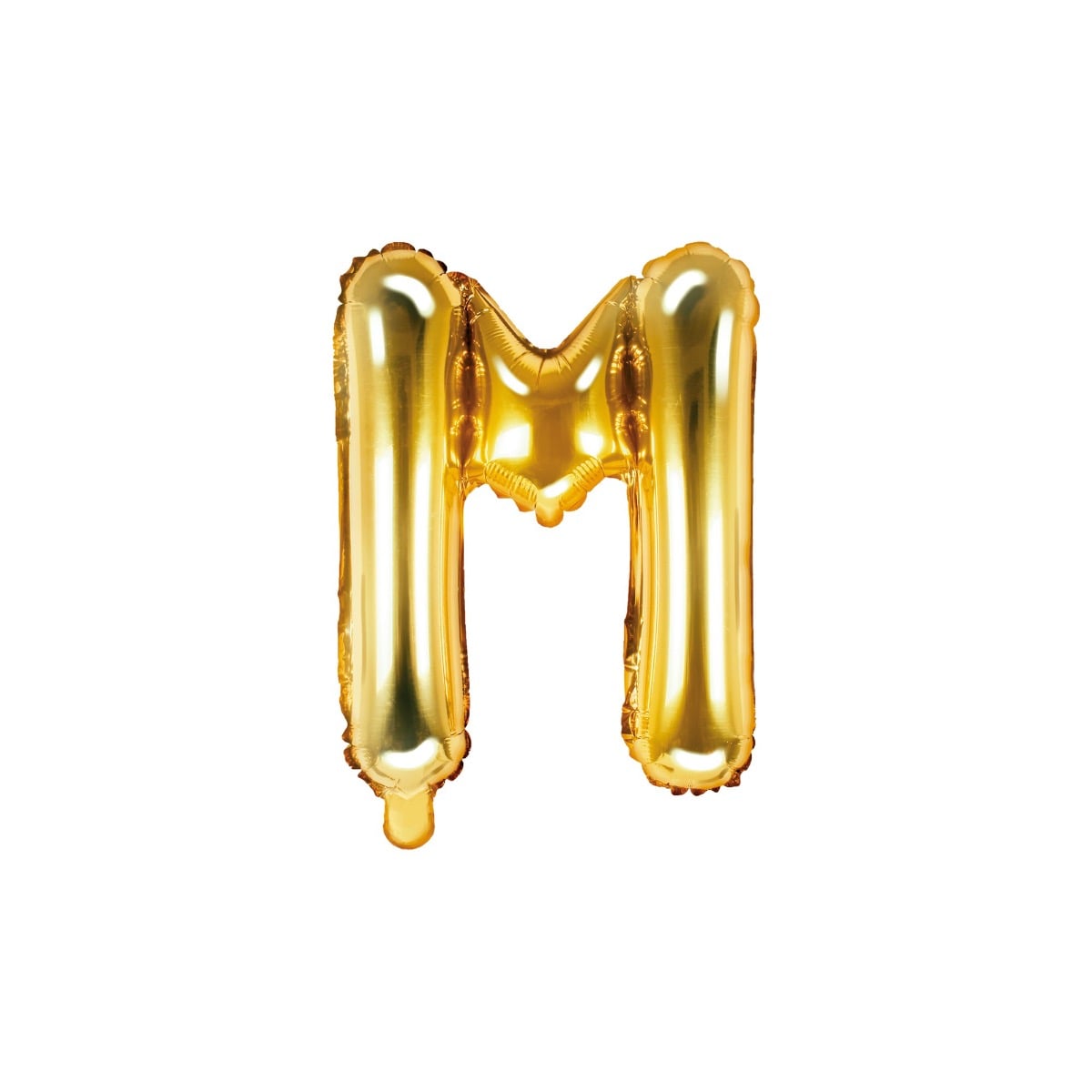 Ballon Lettre Alu 35cm Doré - M