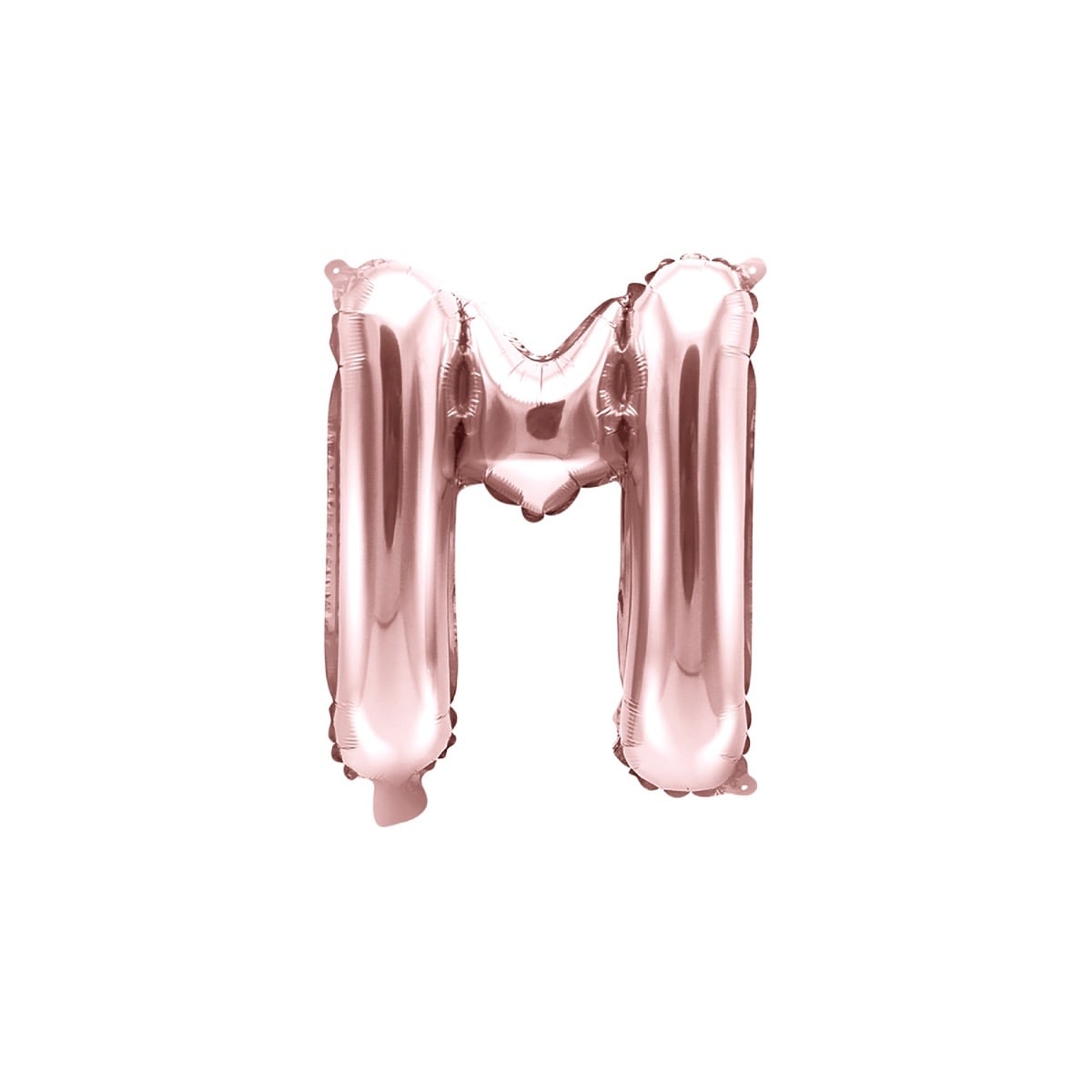 Ballon Lettre Alu 35cm Rosegold - M