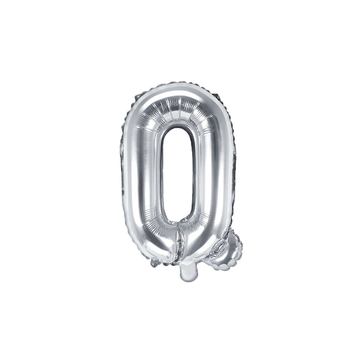 Ballon Lettre Alu 35cm Argenté - Q
