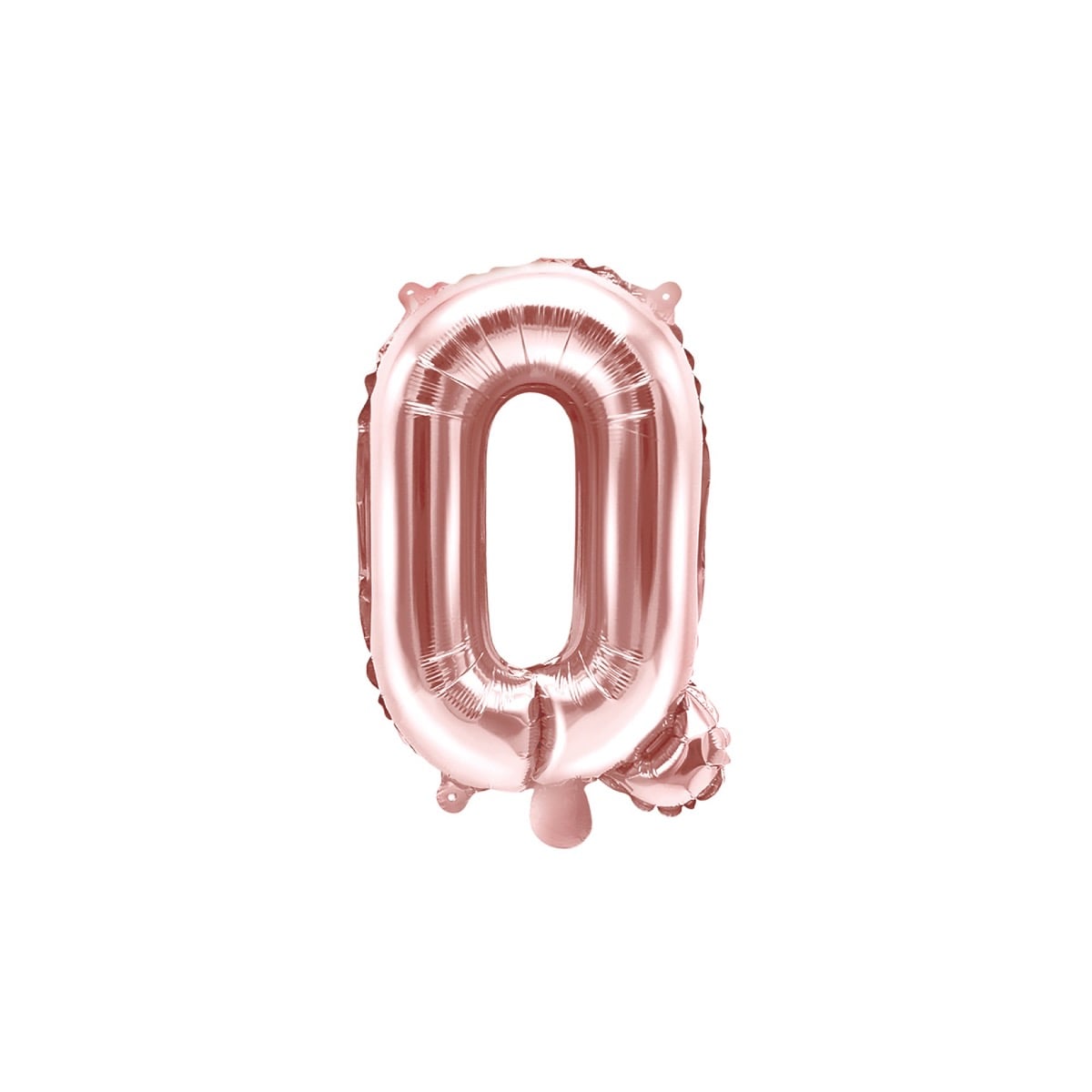 Ballon Lettre Alu 35cm Rosegold - Q