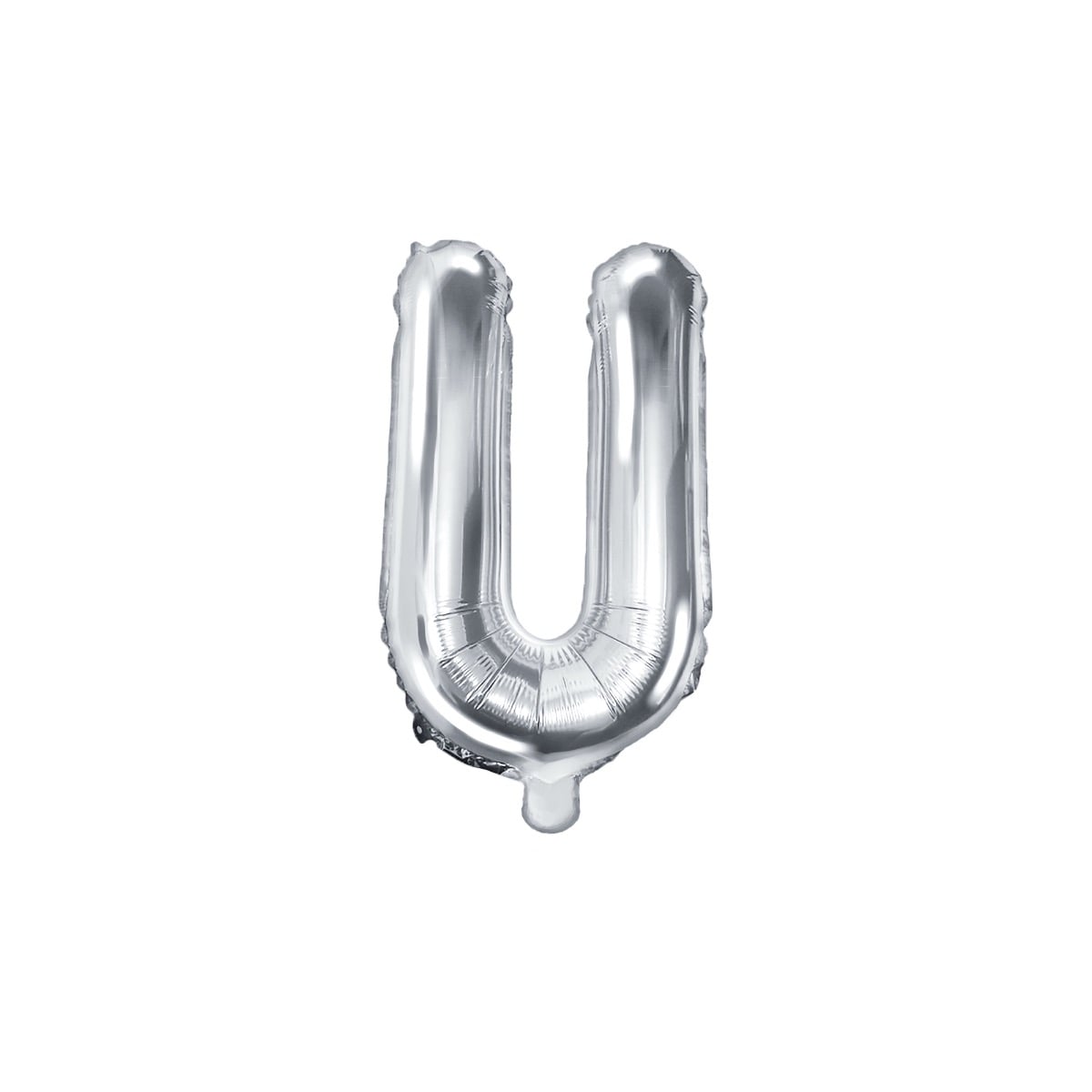 Ballon Lettre Alu 35cm Argenté - U