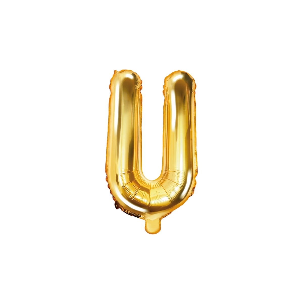 Ballon Lettre Alu 35cm Doré - U