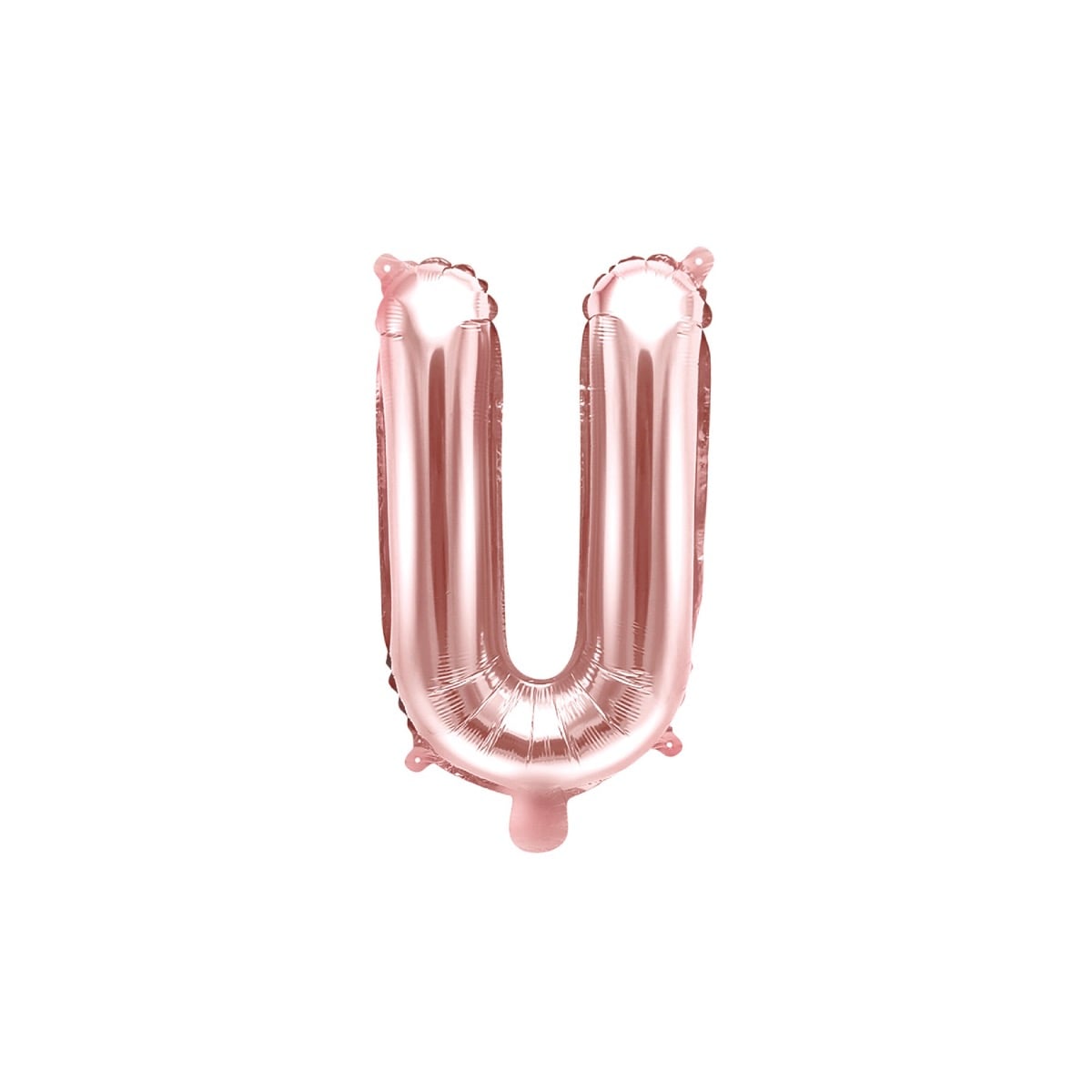 Ballon Lettre Alu 35cm Rosegold - U