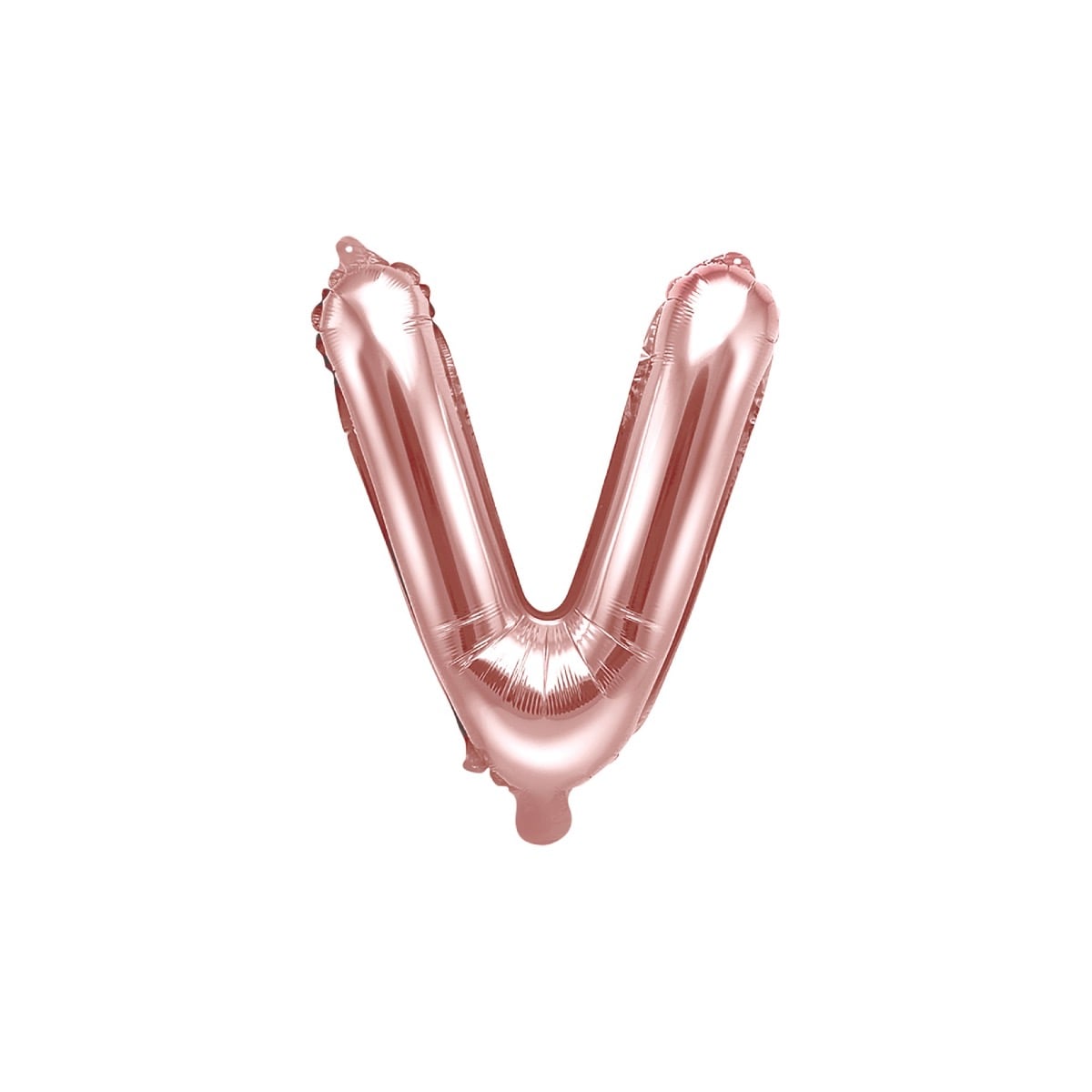 Ballon Lettre Alu 35cm Rosegold - V