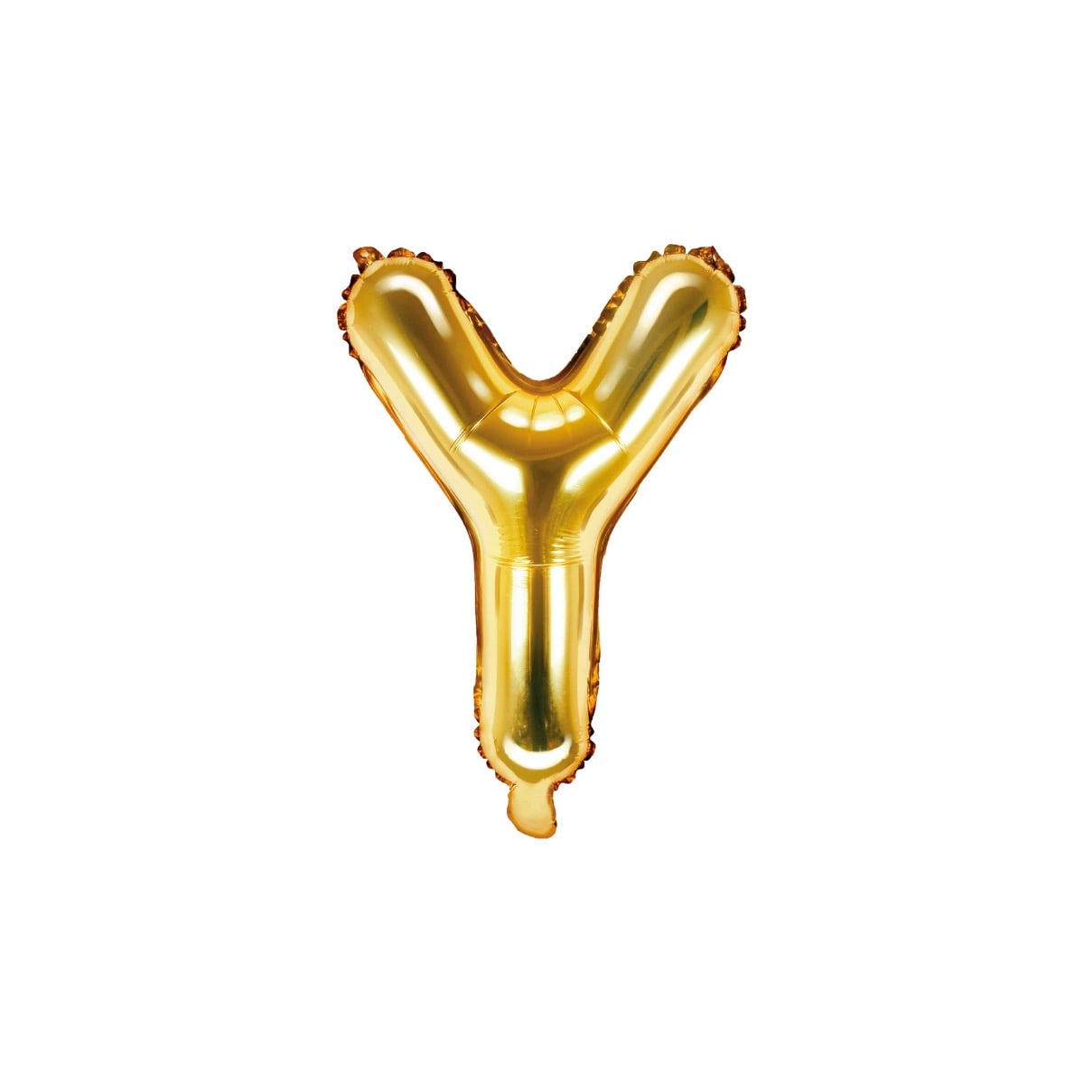 Ballon Lettre Alu 35cm Doré - Y