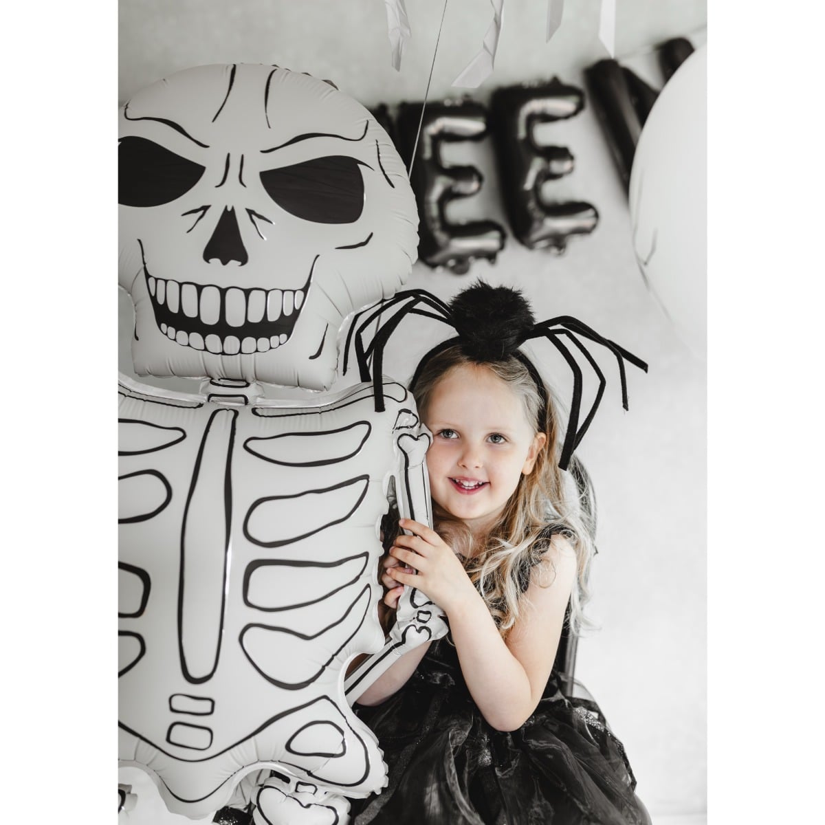Ballon en aluminium - Squelette XXL (129cm)