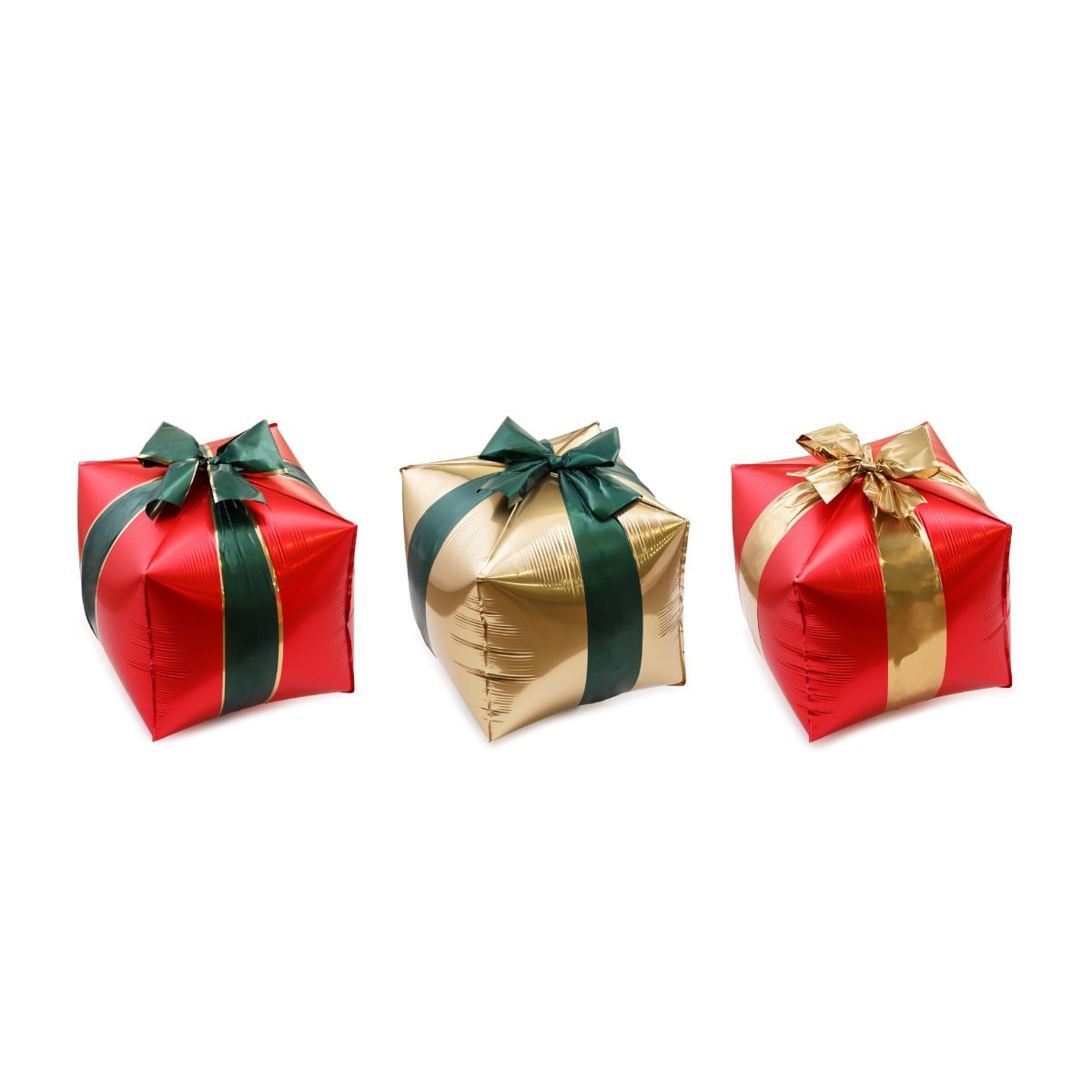 Ballons en alu - Cadeaux (3pcs)