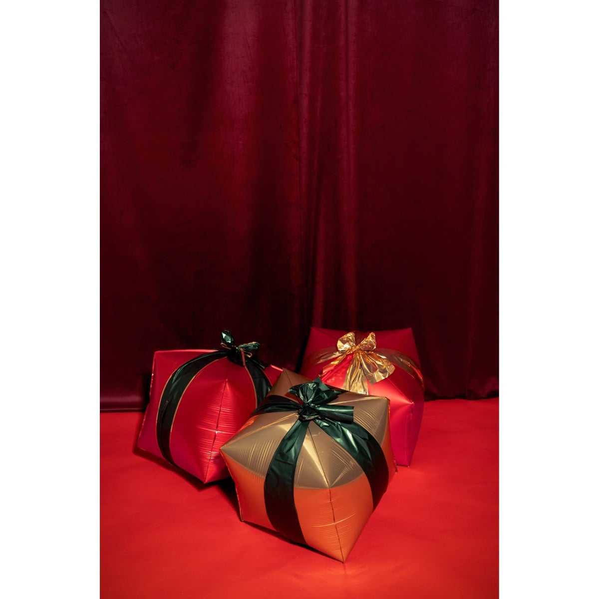 Ballons en alu - Cadeaux (3pcs)