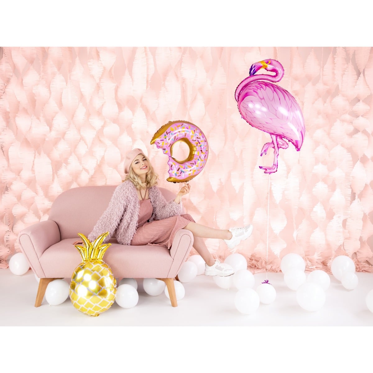Ballon Flamant Rose (95cm)