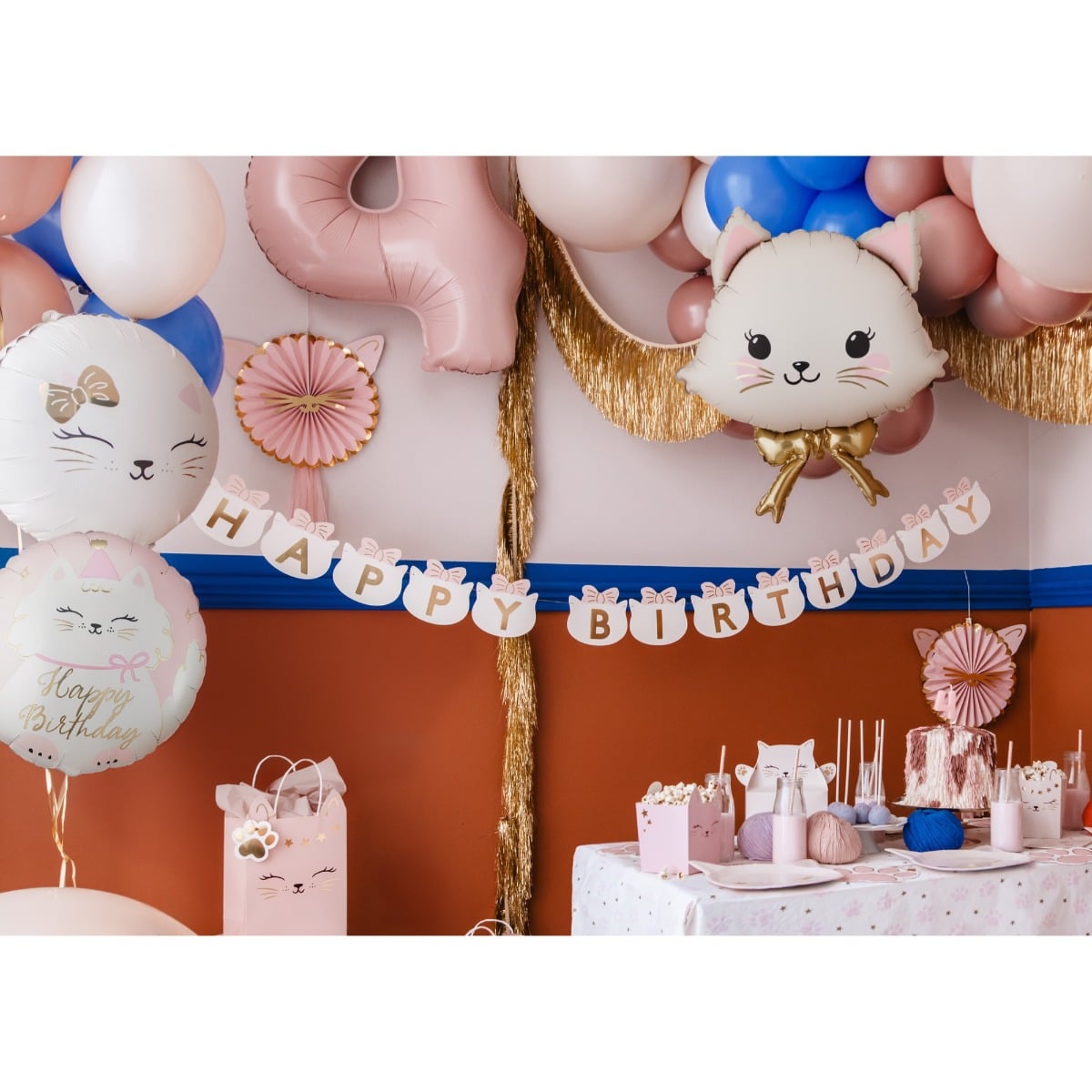 Ballon alu - Chaton