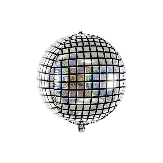 Ballon alu - Boule disco (40cm)